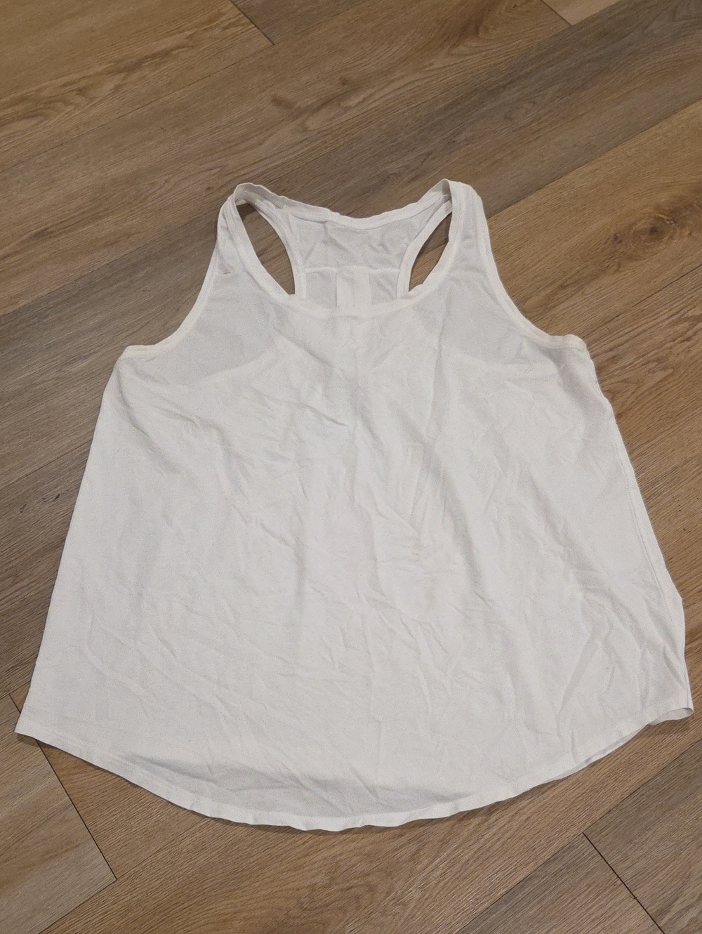 lululemon athletica White Racerback Tank